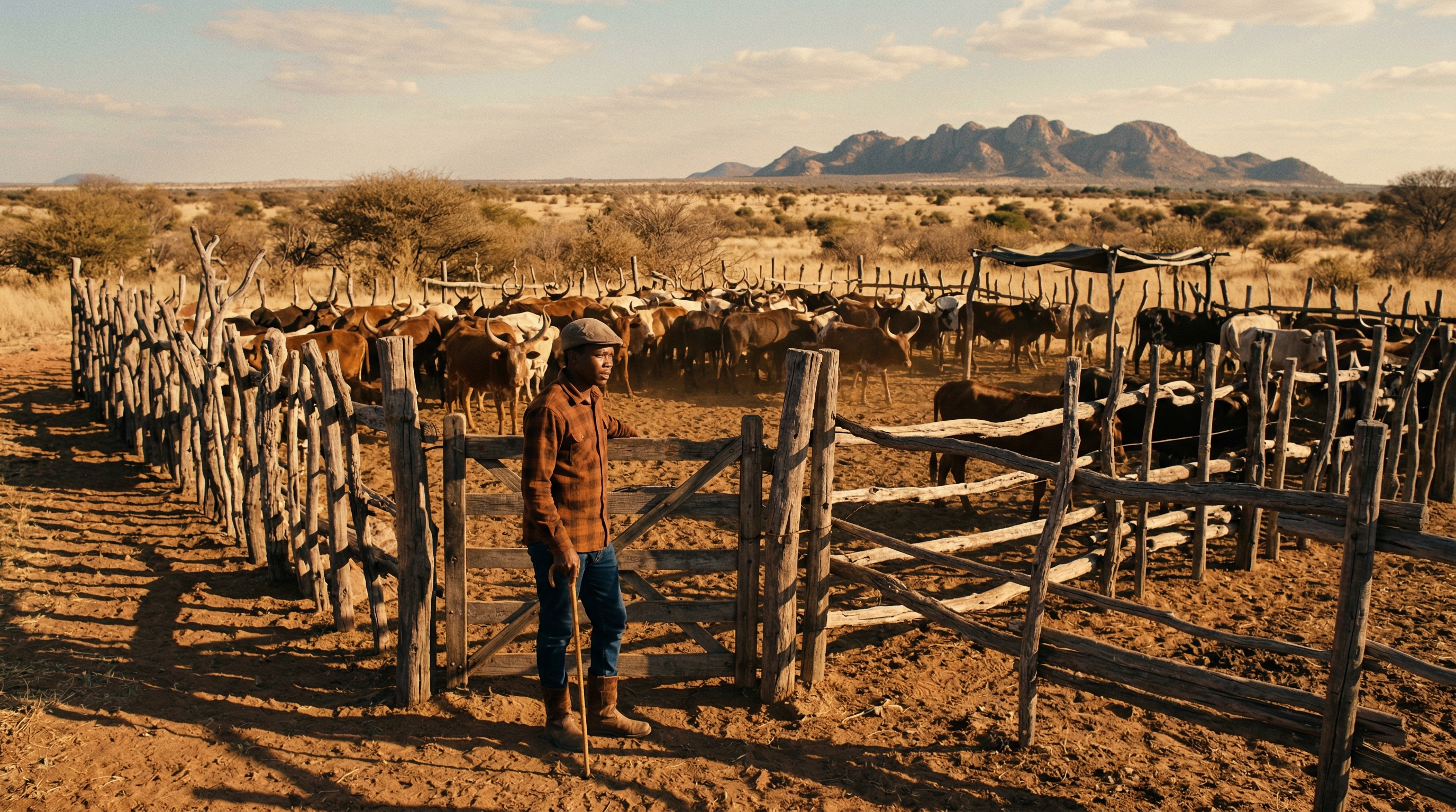 Morero cattle post daylight reference